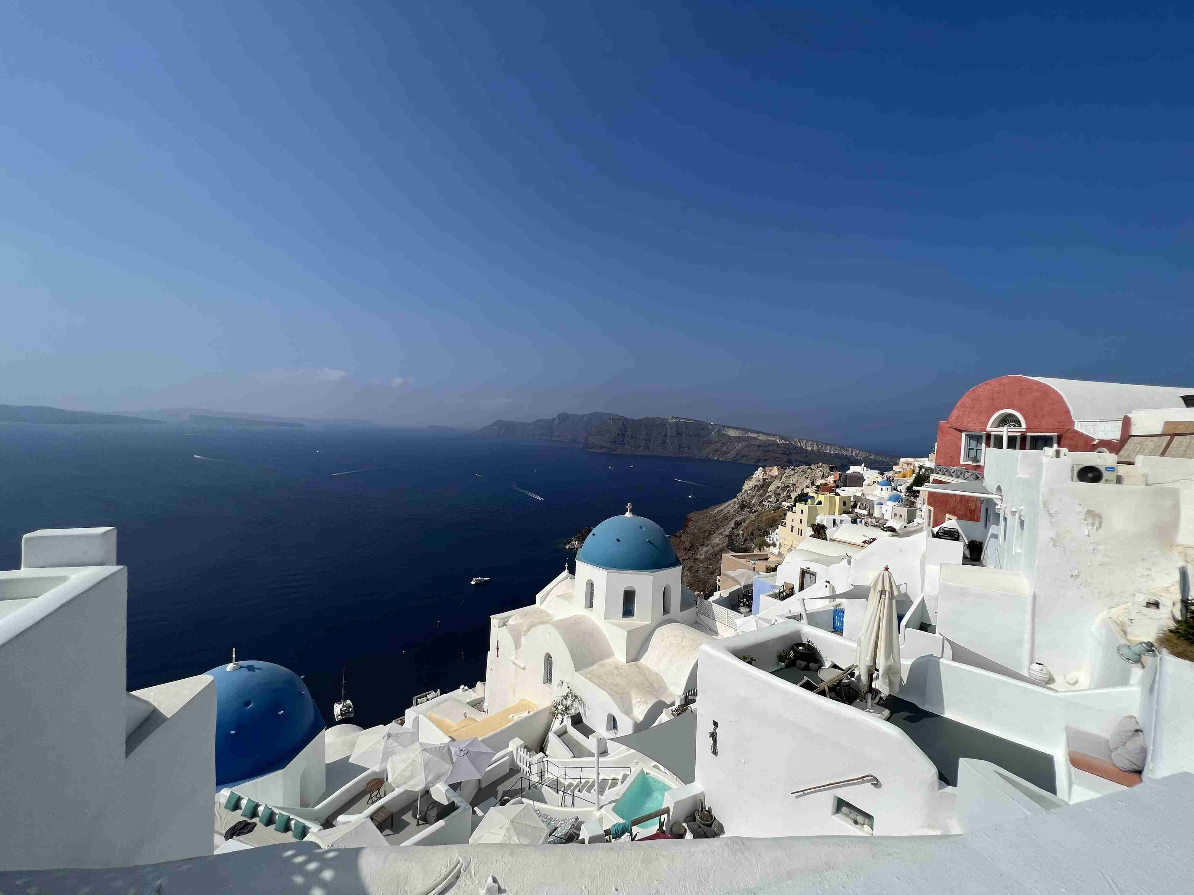 Oia in Santorini