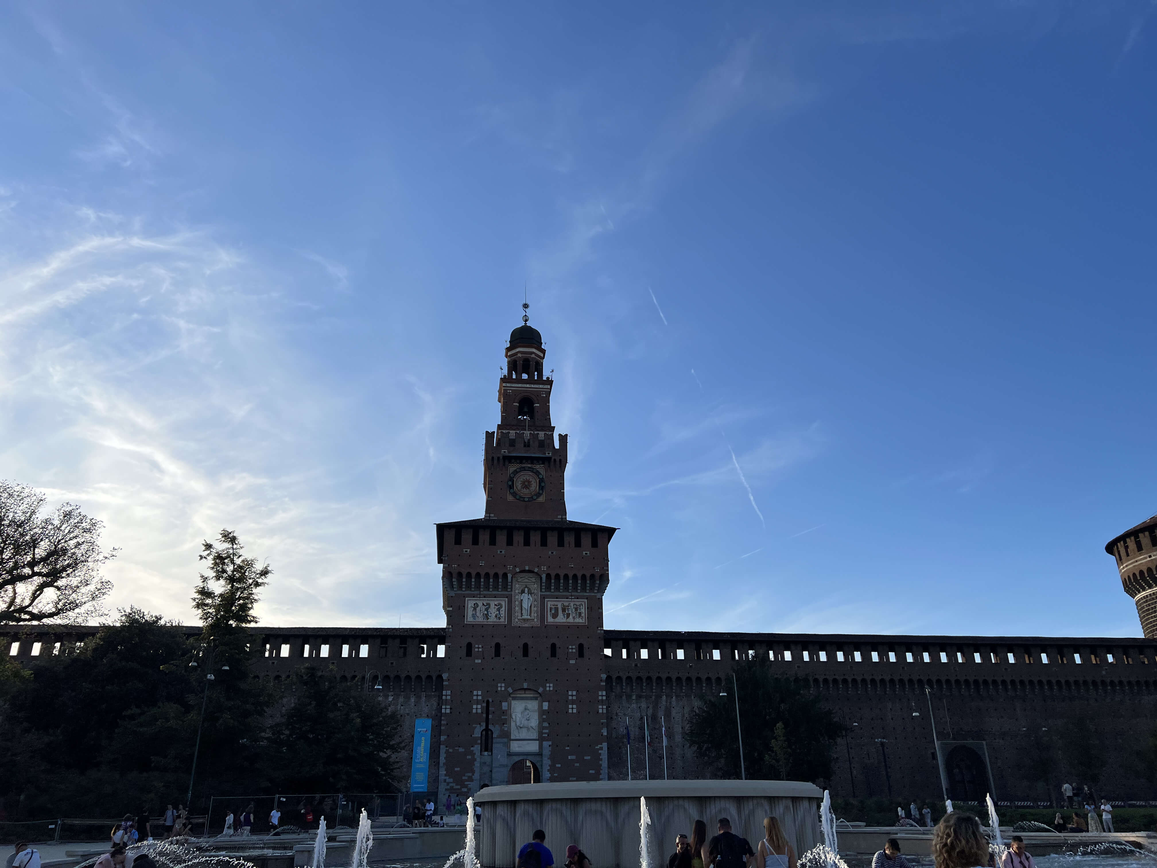 Sforza Castle in Milan