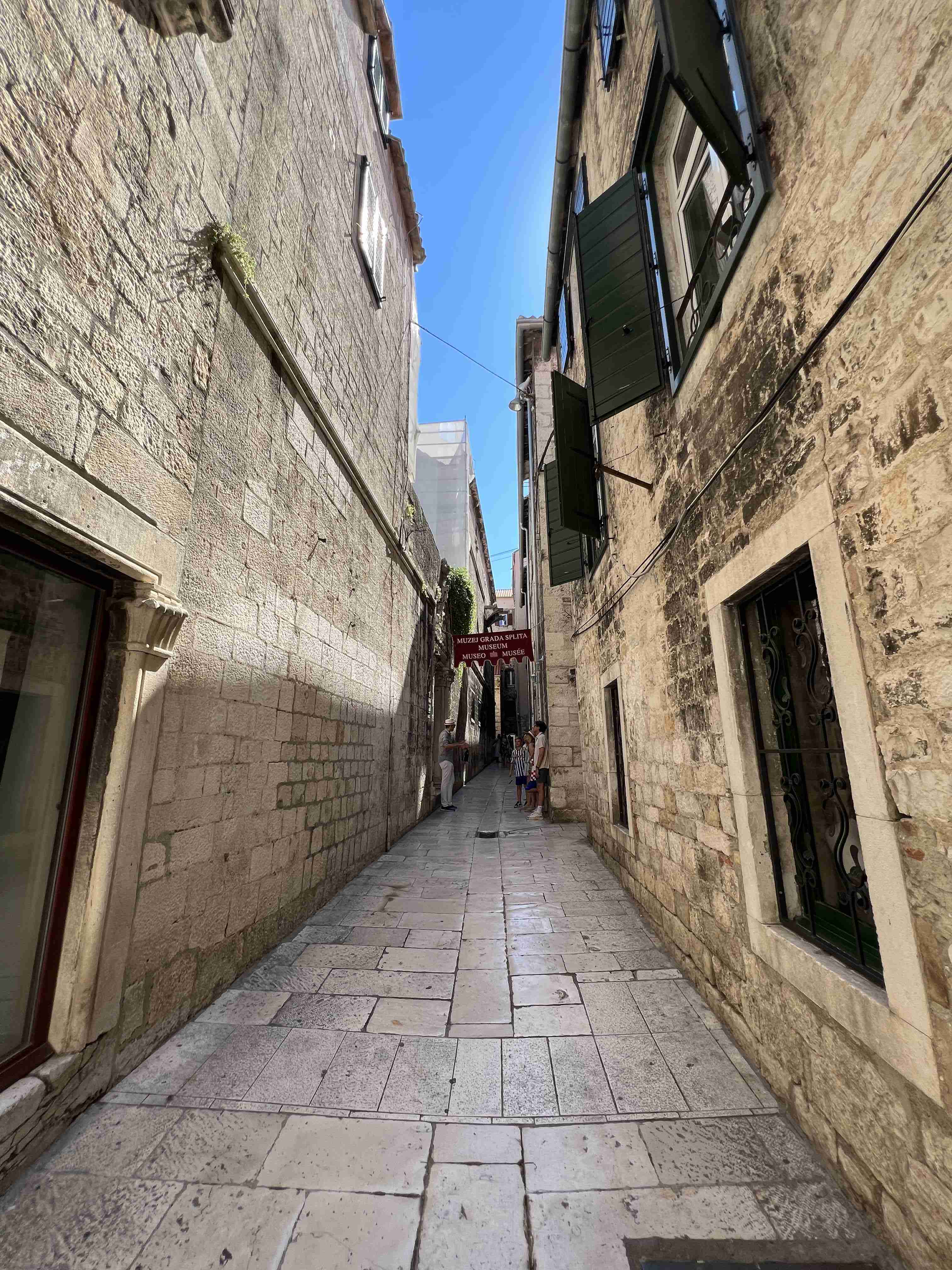 Old Town in Split Croatia