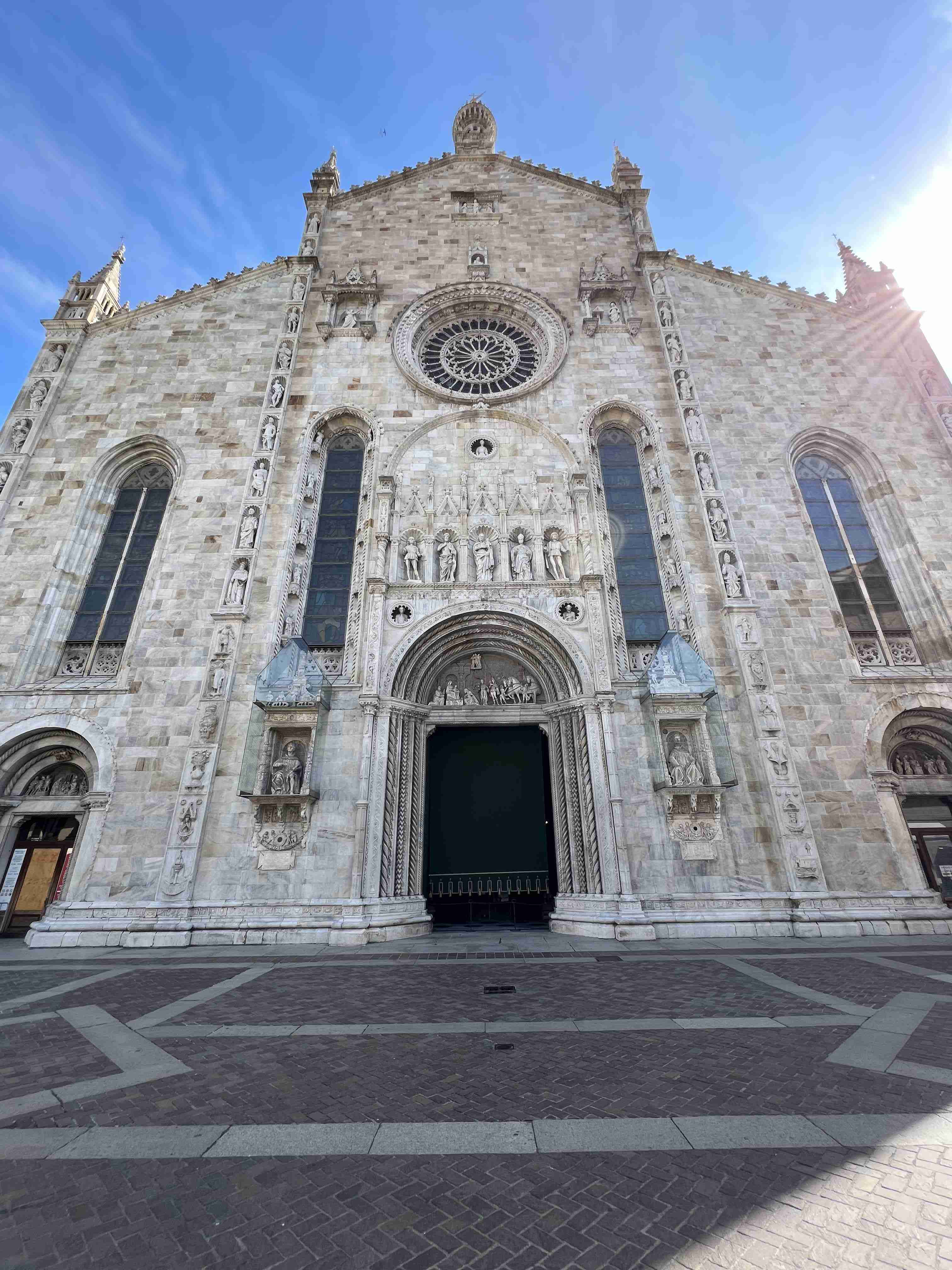 Cathedral in Lake Como