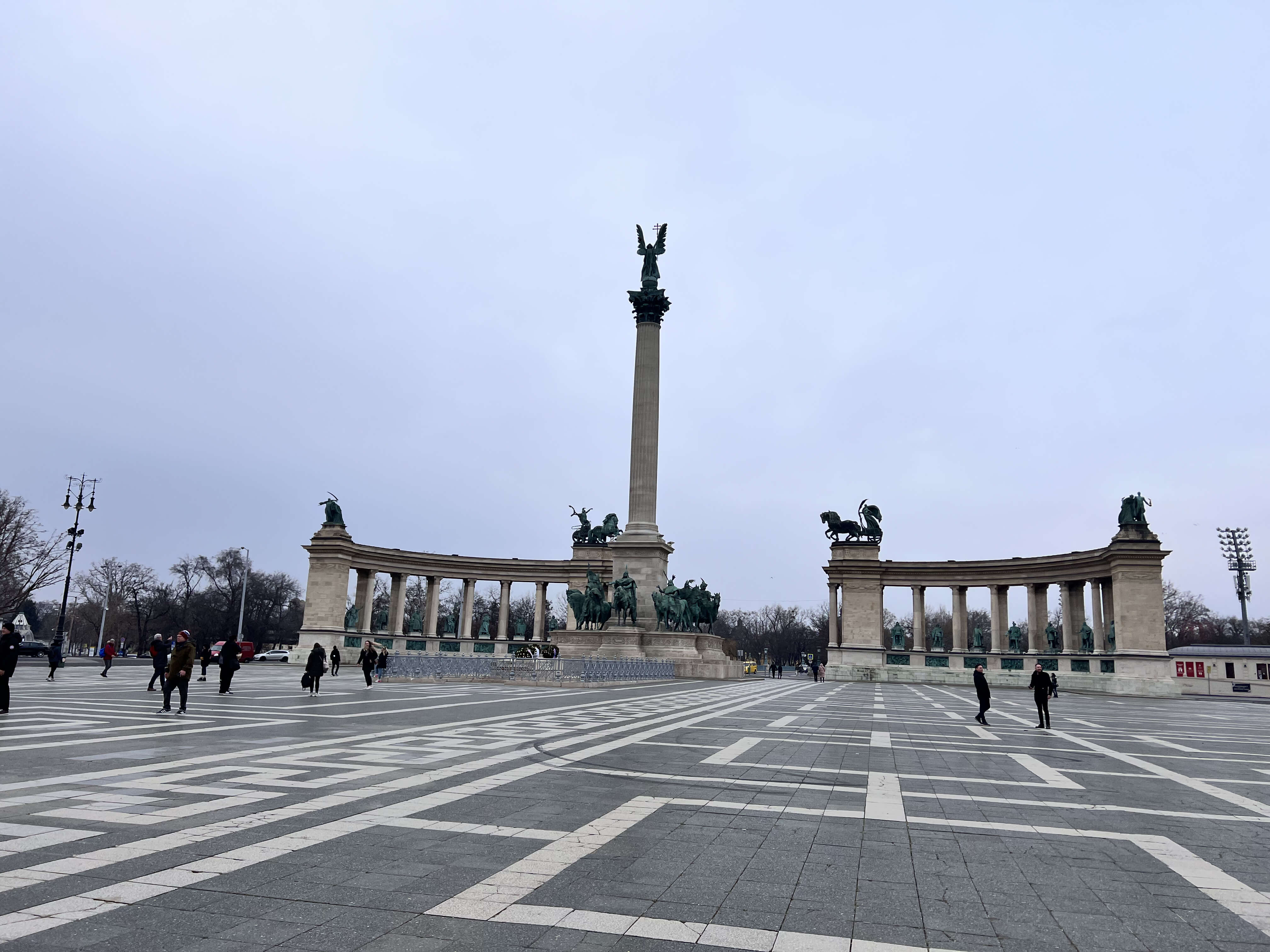 Heroes' Square in Budapest